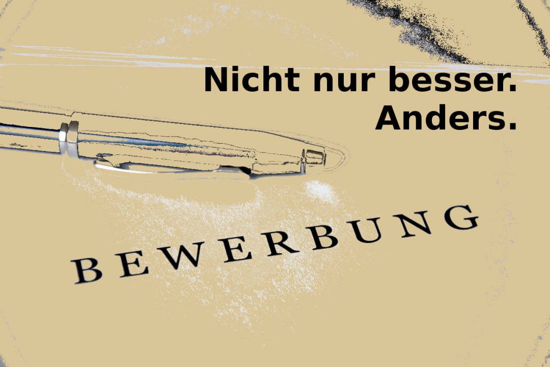 Bewerbung Hintergrund Spruch heinzbader